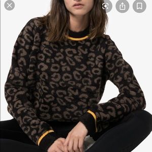 Sweaty Betty Islington leopard sweater